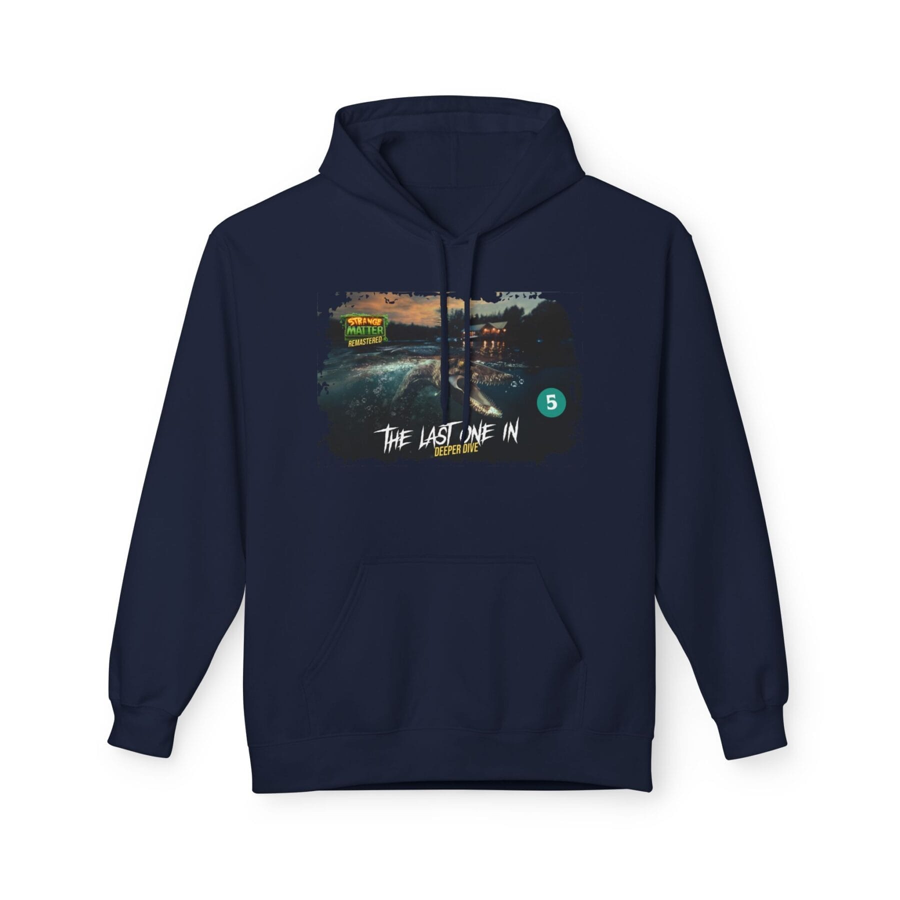 Adult Midweight Hoodie - Strange Matter: The Last One In - T-Shirt for YA horror and Action fans - Image 5
