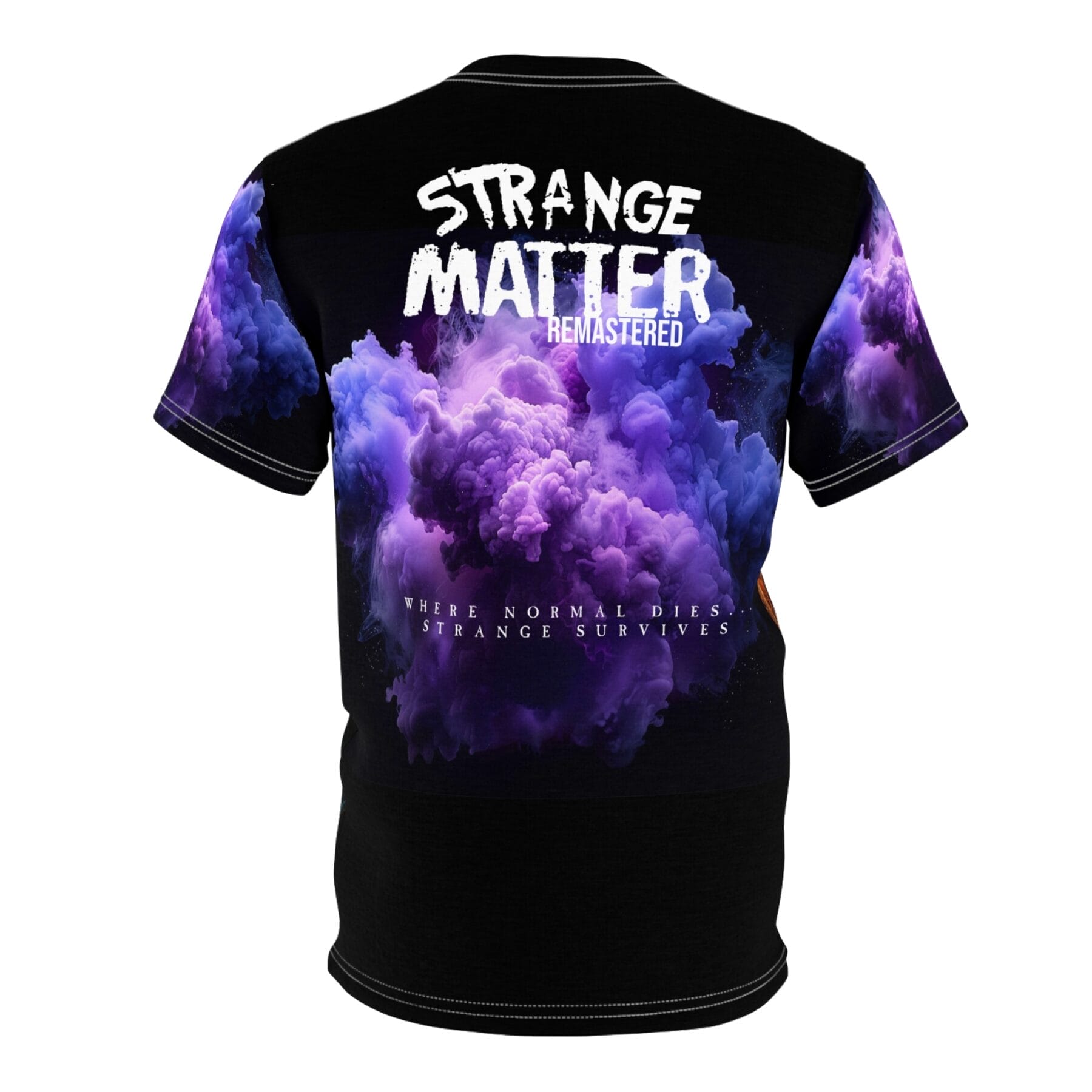 Adult Unisex Tee - Strange Matter Remastered Collage - Calling All Monsters - Image 3