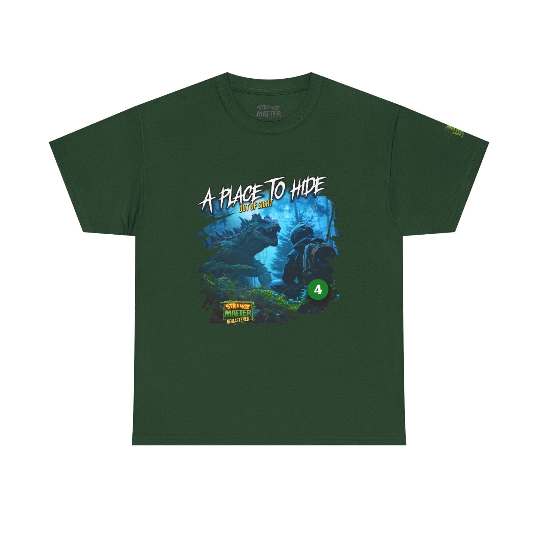 Adult Heavy Cotton Tee - Strange Matter: A Place to Hide - T-Shirt for YA horror and Action fans - Image 10
