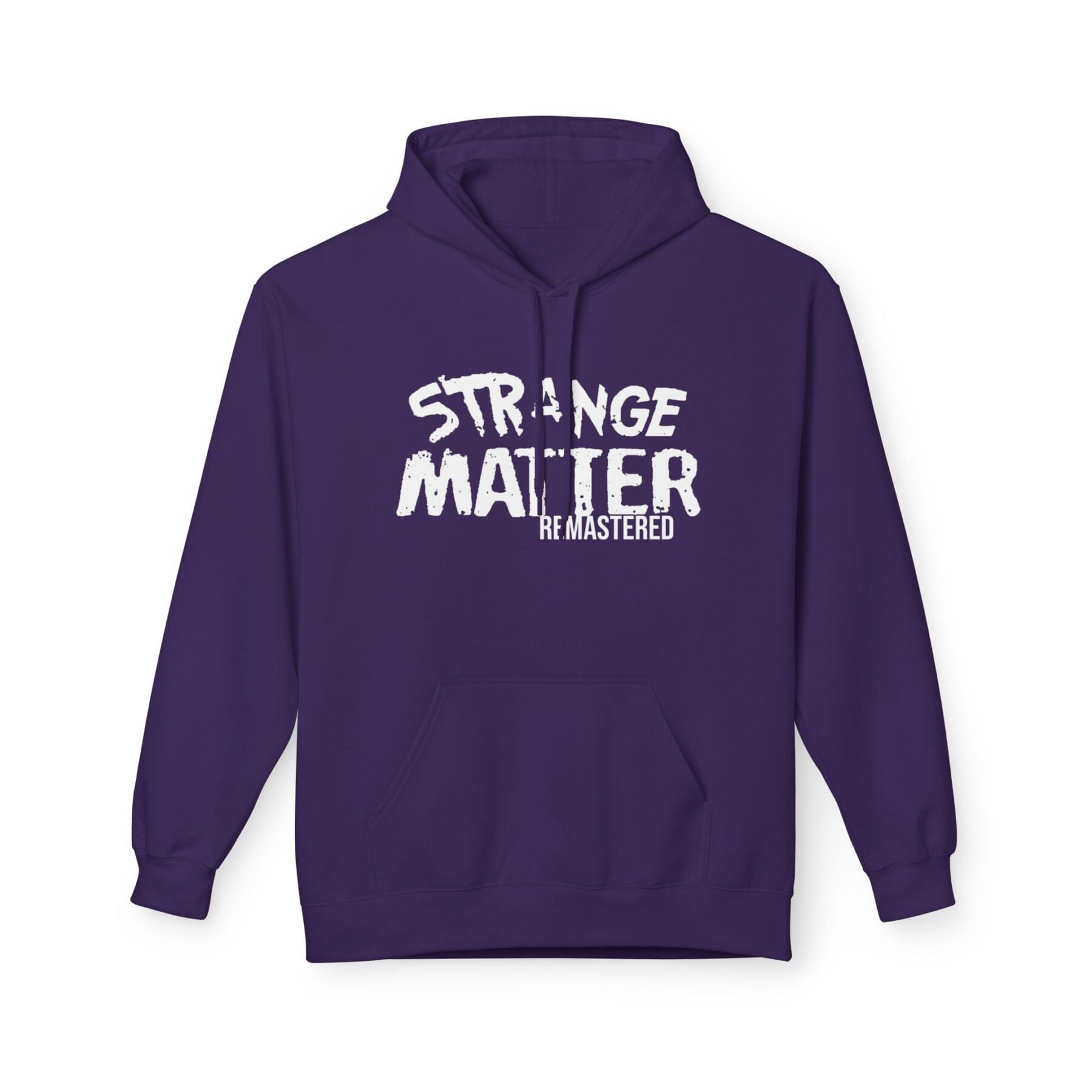Adult Midweight Hoodie - Strange Matter: Remastered - black and white - Perfect for YA horror and Action fans - Image 6