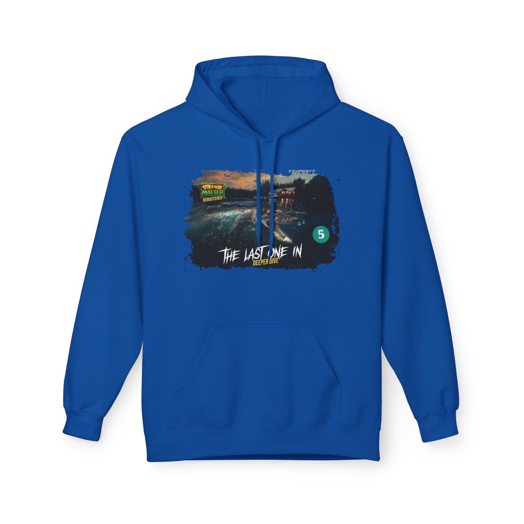 Adult Midweight Hoodie - Strange Matter: The Last One In - T-Shirt for YA horror and Action fans - Image 4