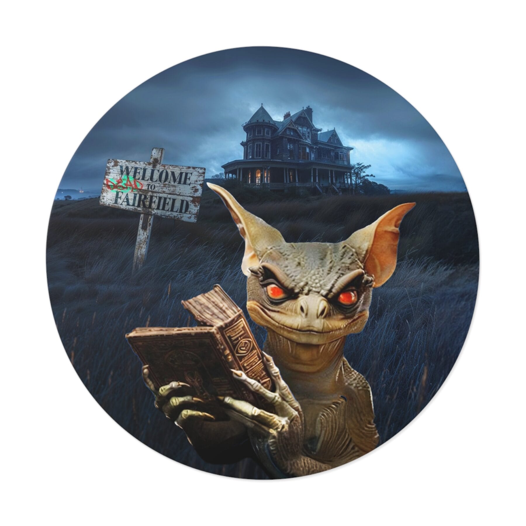Round Vinyl Sticker - Strange Matter: Rilo at Fairchild Manor - Perfect for the YA horror and Strange Matter fan! - Image 13