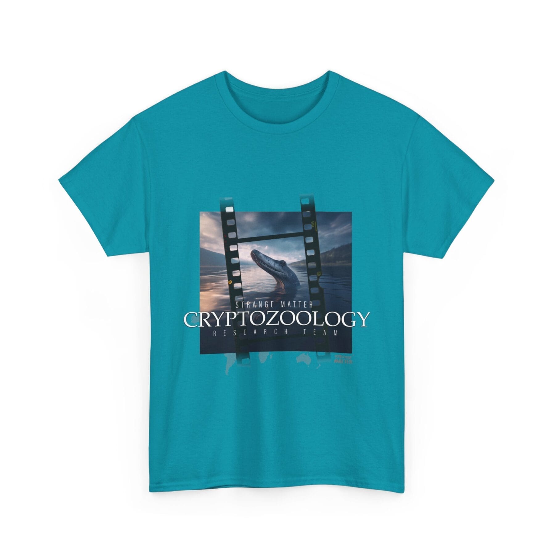 Adult Heavy Cotton Tee - Strange Matter - Cryptozoology Research Team - Lake Monsters - Image 6