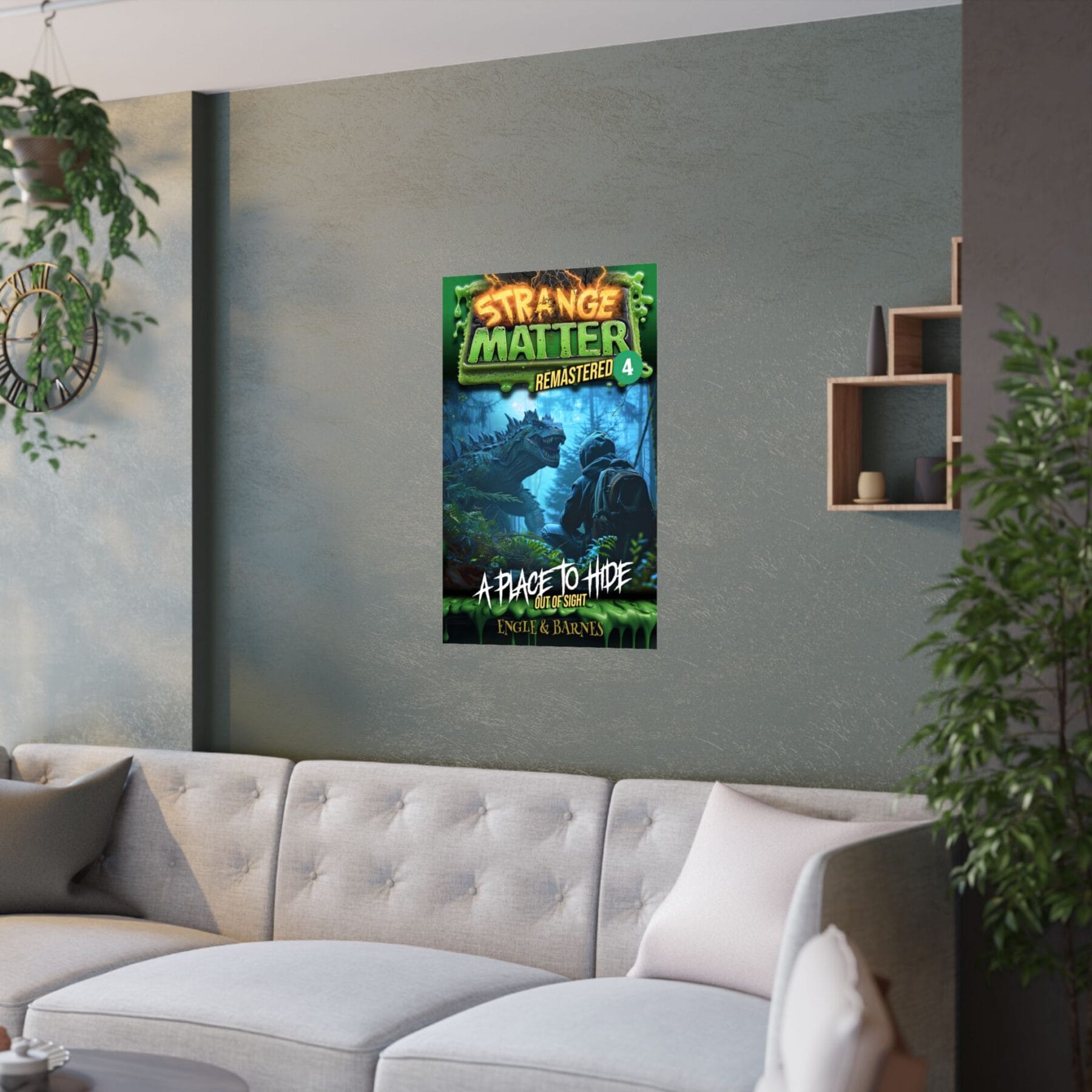 Strange Matter, Book 4, A Place to Hide, 24x36 or 12x18 poster - Image 4