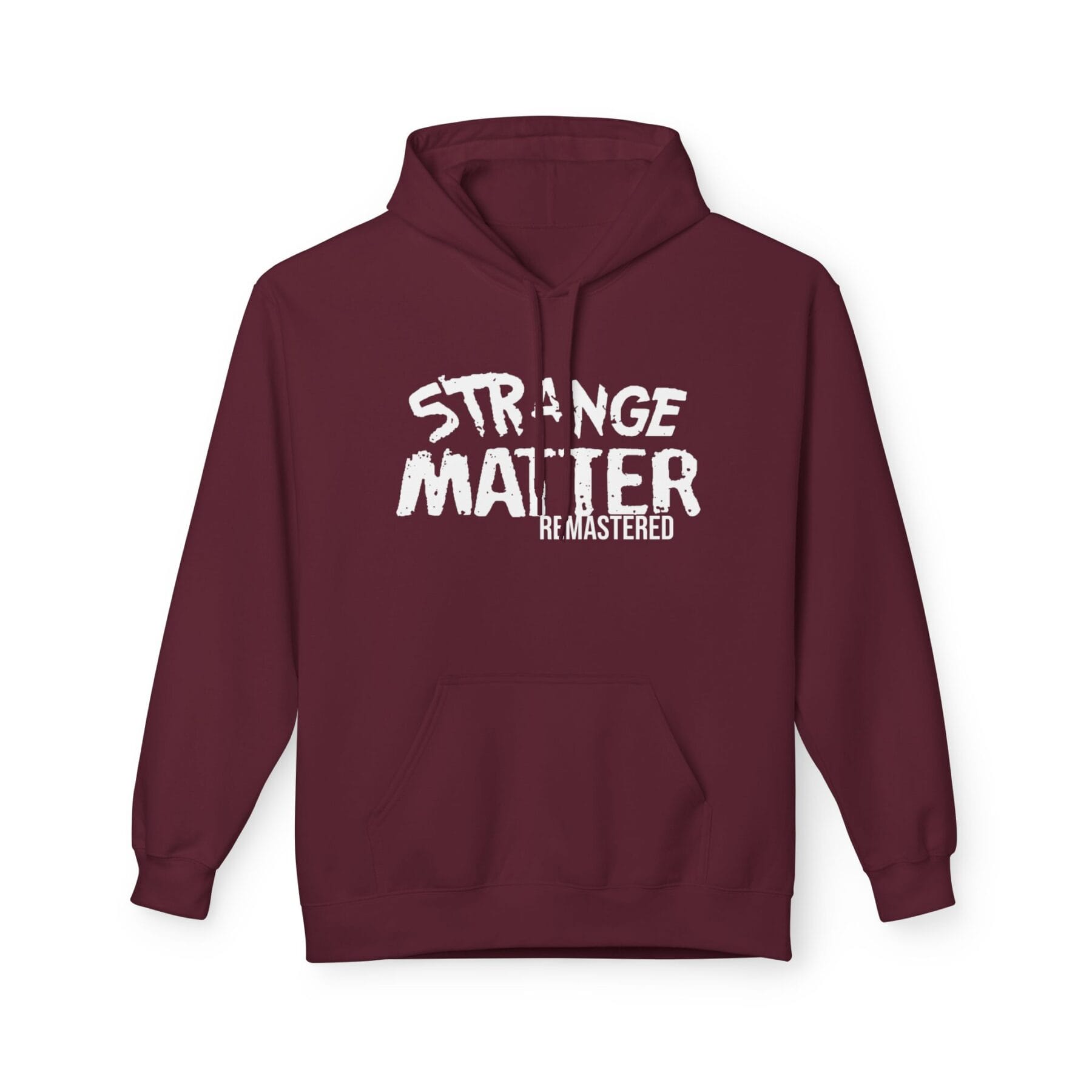 Adult Midweight Hoodie - Strange Matter: Remastered - black and white - Perfect for YA horror and Action fans - Image 7