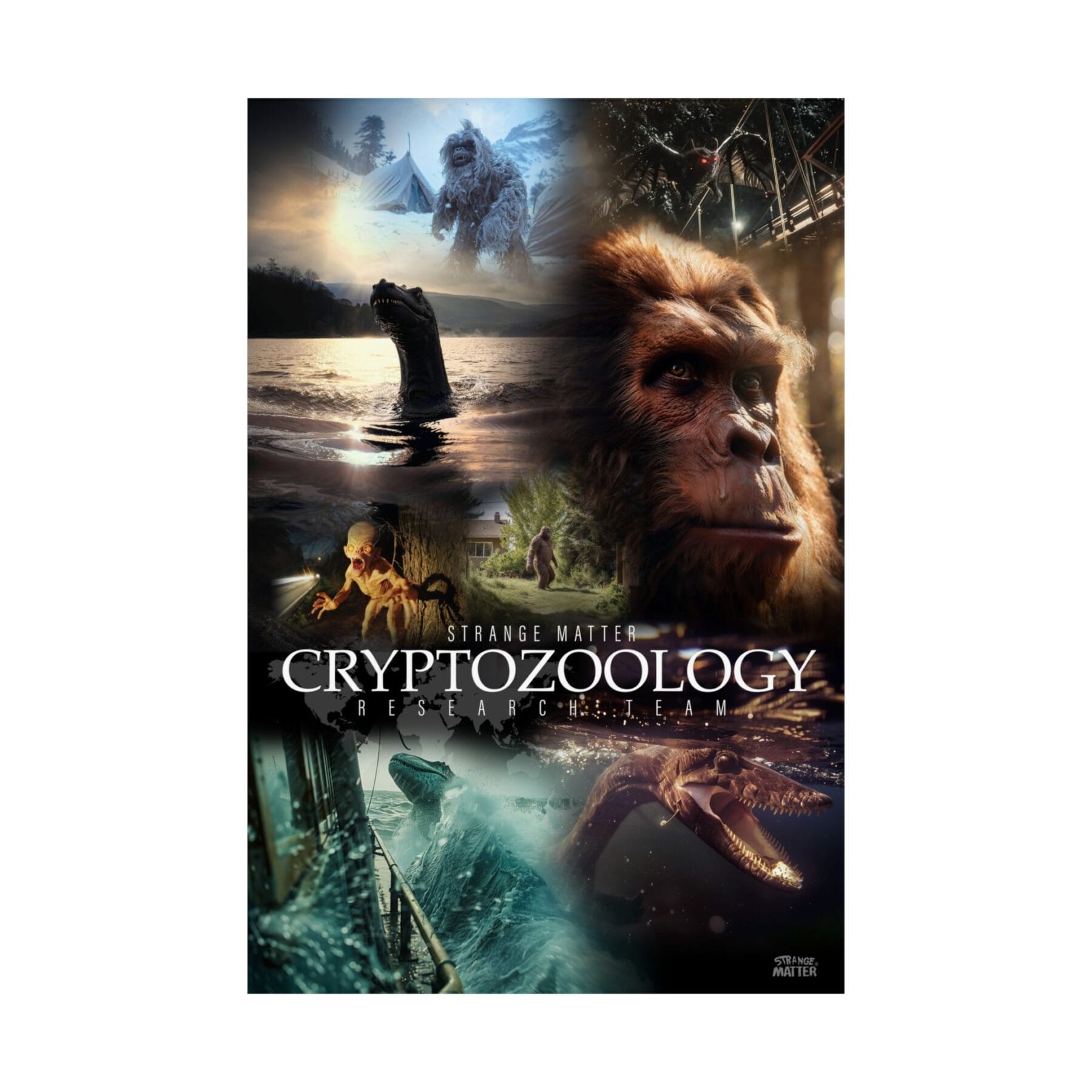 Strange Matter, Cryptozoology Research Team, 24x36 poster - Image 2
