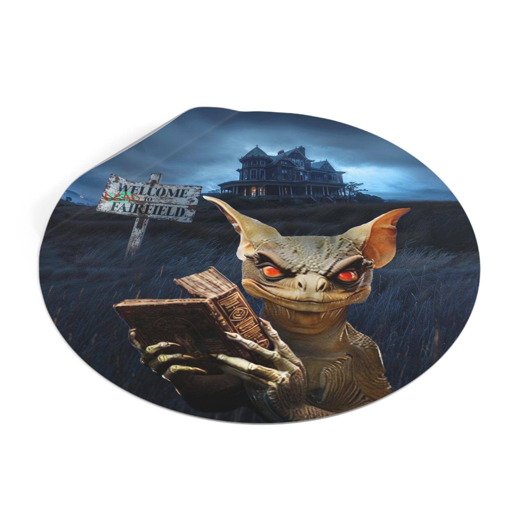 Round Vinyl Sticker - Strange Matter: Rilo at Fairchild Manor - Perfect for the YA horror and Strange Matter fan! - Image 10