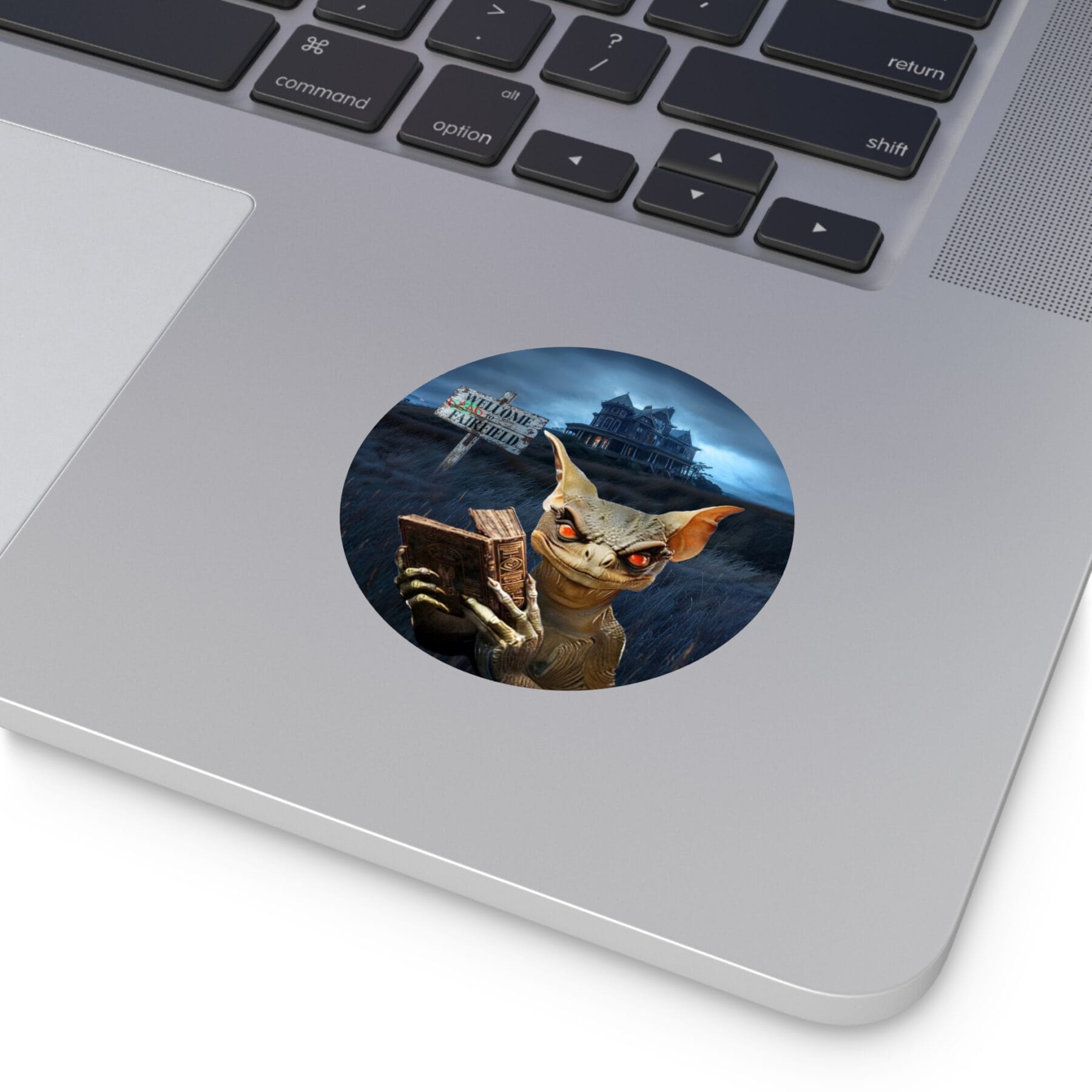 Round Vinyl Sticker - Strange Matter: Rilo at Fairchild Manor - Perfect for the YA horror and Strange Matter fan! - Image 8
