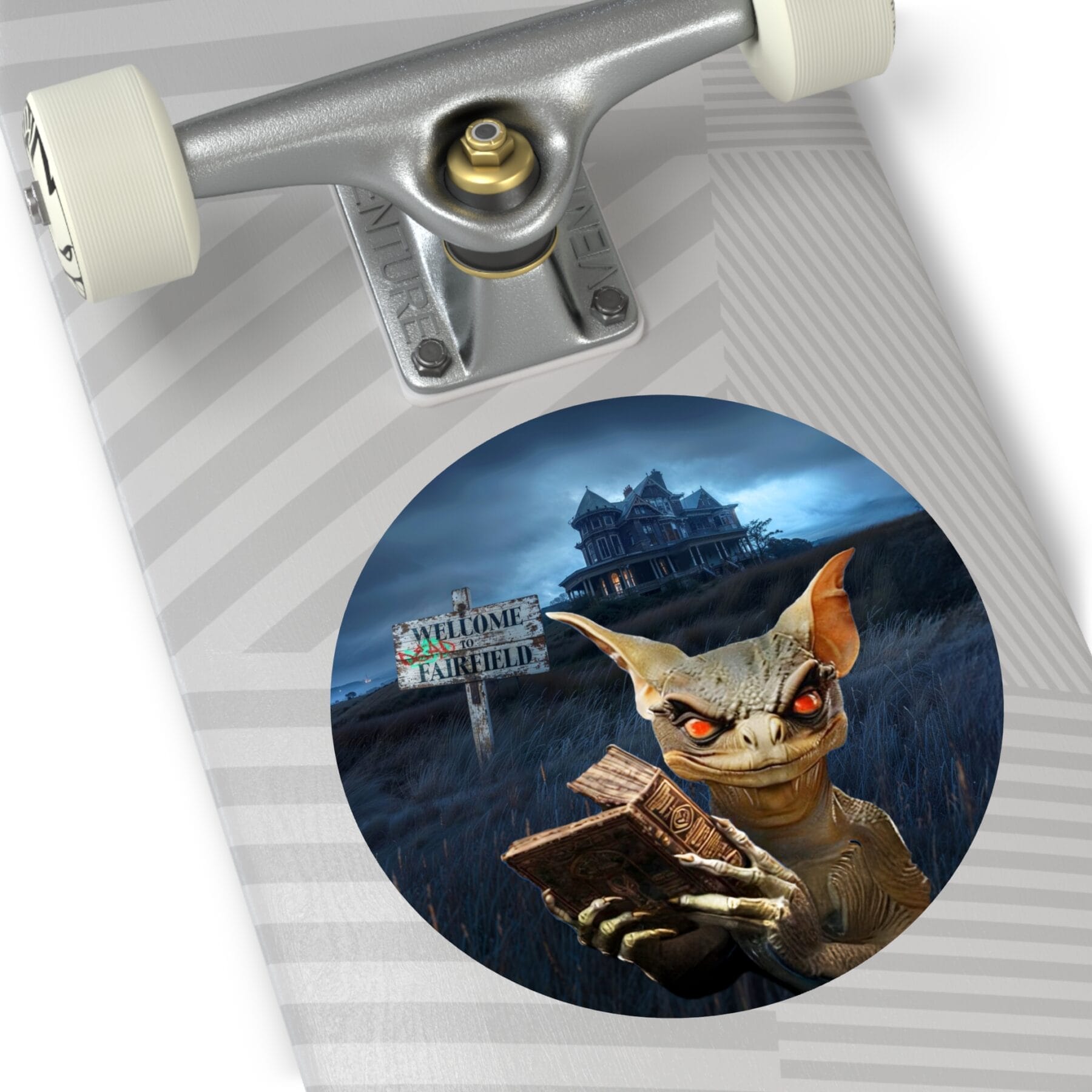 Round Vinyl Sticker - Strange Matter: Rilo at Fairchild Manor - Perfect for the YA horror and Strange Matter fan! - Image 20
