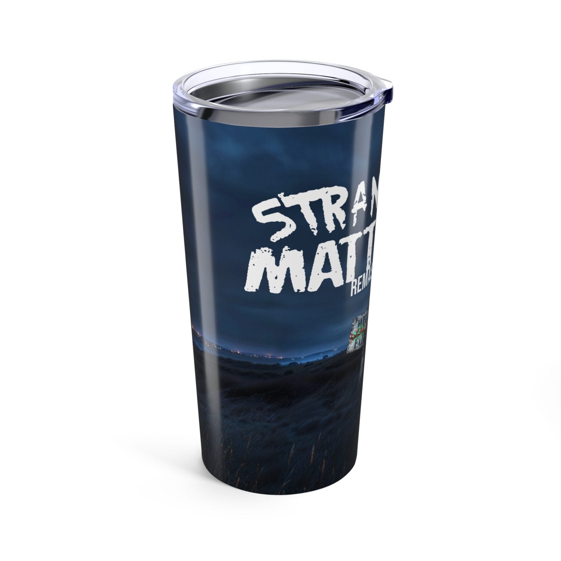 20oz Tumbler - Strange Matter: Fairchild Manor - Simple Logo - Perfect for the thirsty YA horror fan - Image 4