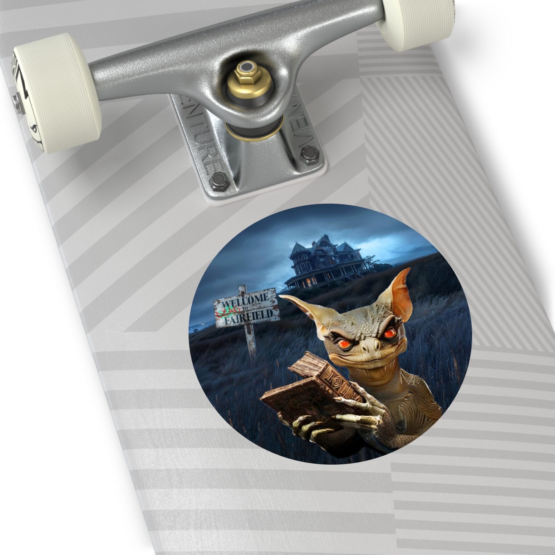 Round Vinyl Sticker - Strange Matter: Rilo at Fairchild Manor - Perfect for the YA horror and Strange Matter fan! - Image 16