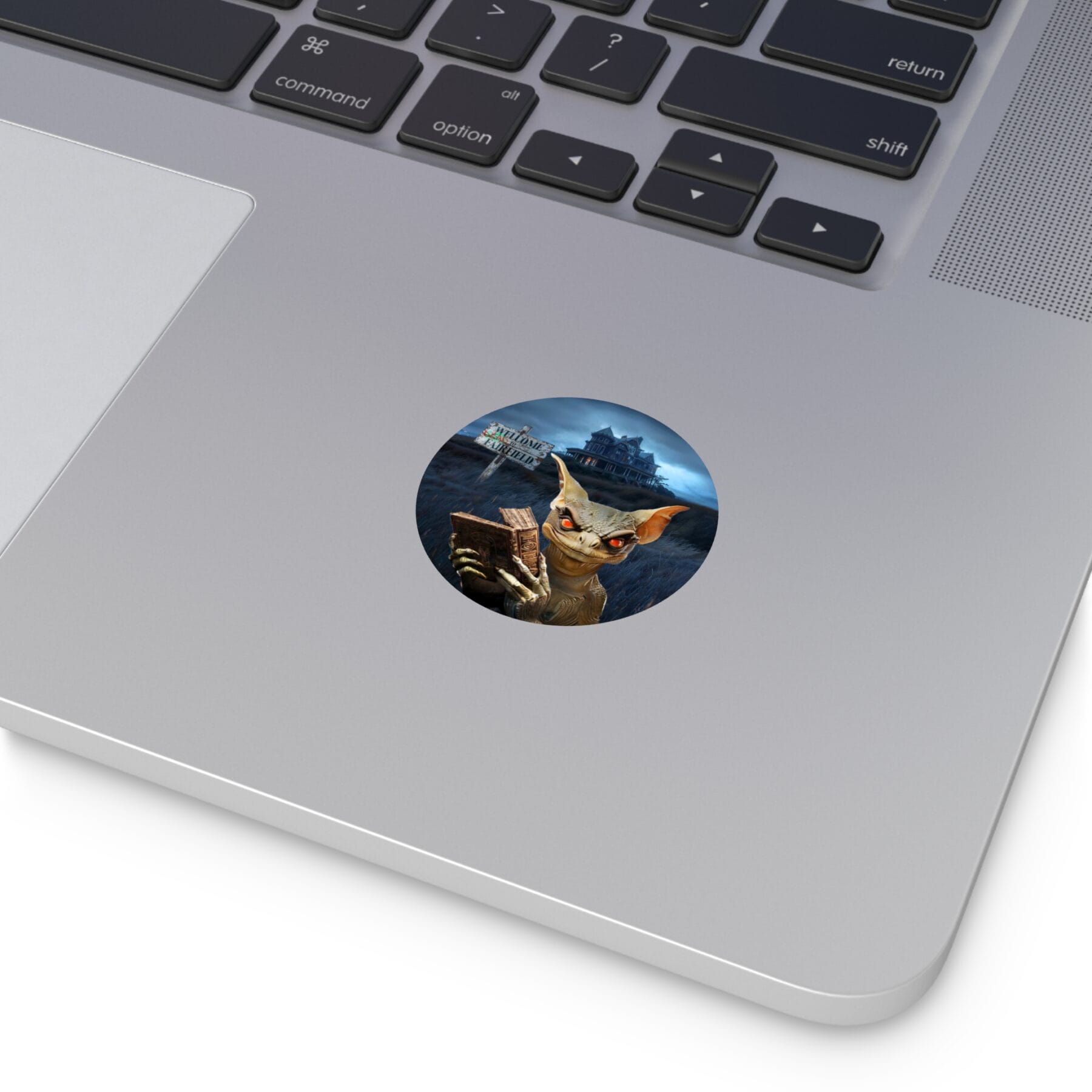 Round Vinyl Sticker - Strange Matter: Rilo at Fairchild Manor - Perfect for the YA horror and Strange Matter fan! - Image 4