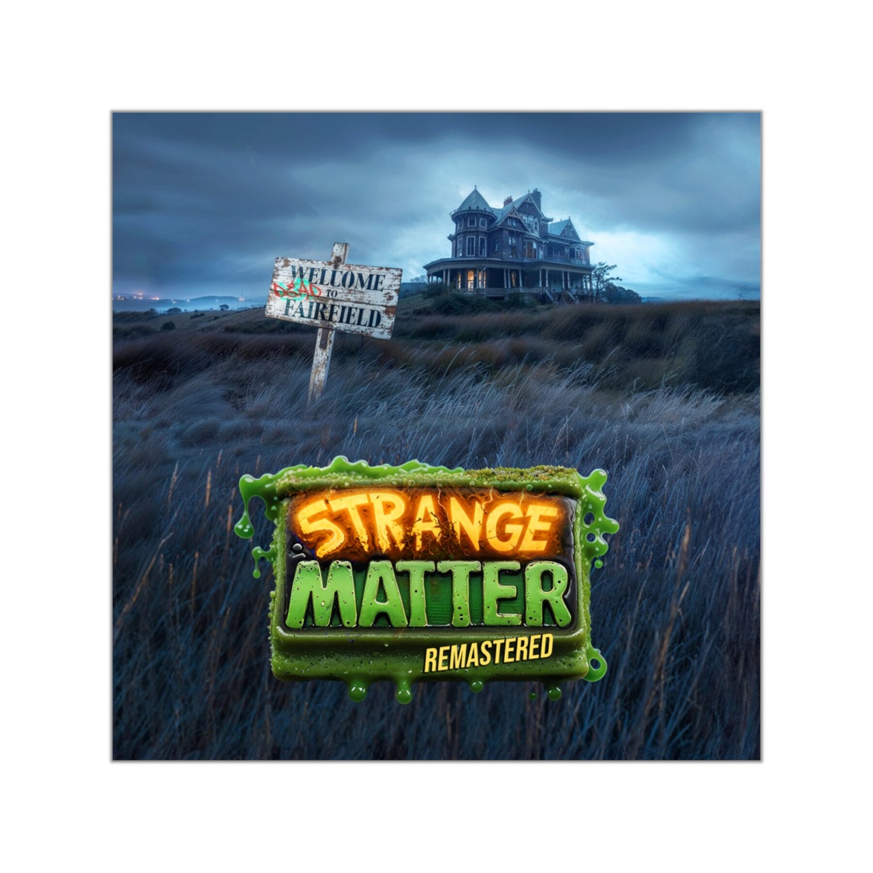 Square Vinyl Sticker - Strange Matter: Welcome to Fairfield - Perfect for the Strange Matter and YA horror fan. - Image 4