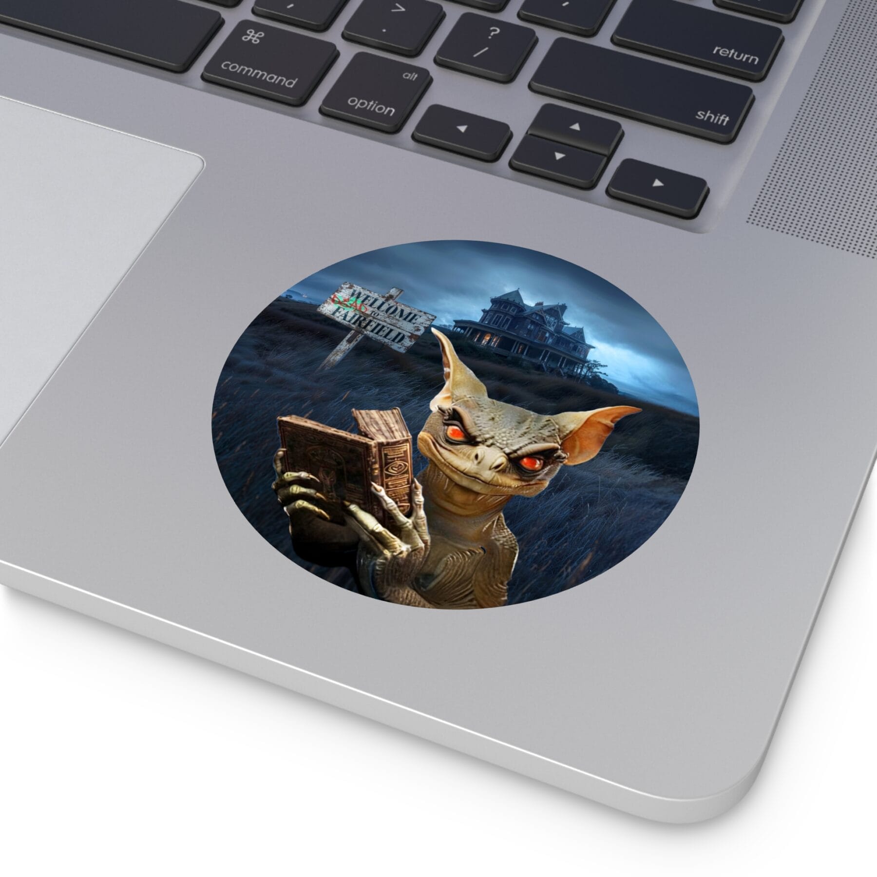 Round Vinyl Sticker - Strange Matter: Rilo at Fairchild Manor - Perfect for the YA horror and Strange Matter fan! - Image 12
