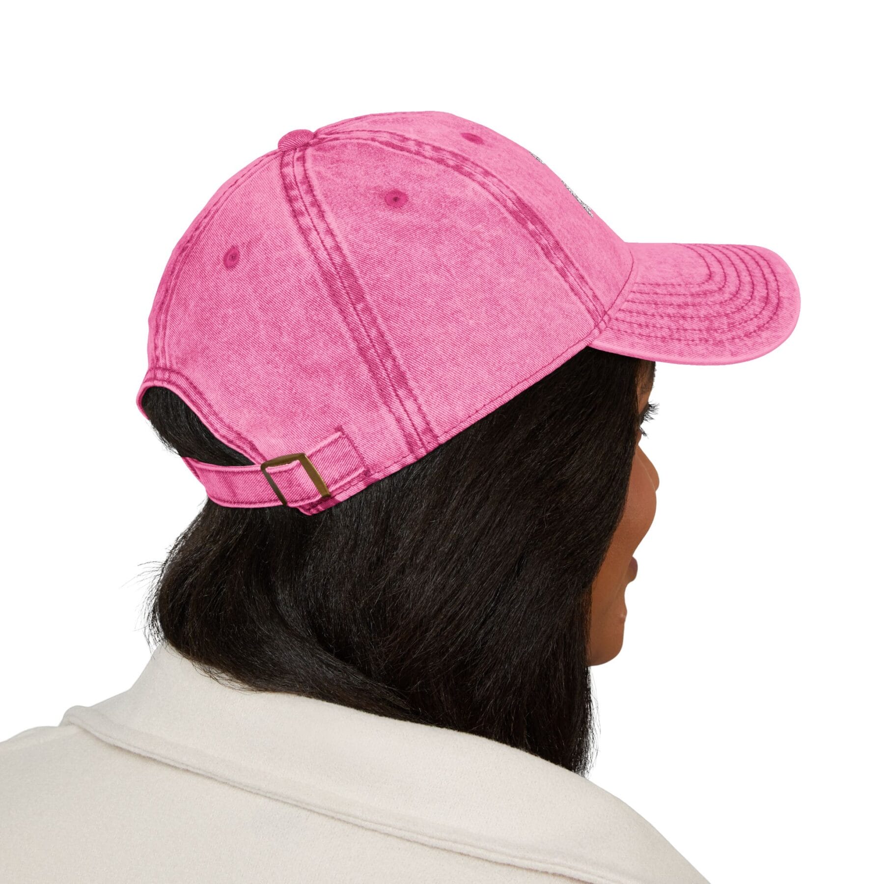 Vintage Cap with Embroidered 'Strange Matter' Design, Trendy Hat for Casual Outings, Perfect for Festivals, Gift for Friends, Summer [...] - Image 20