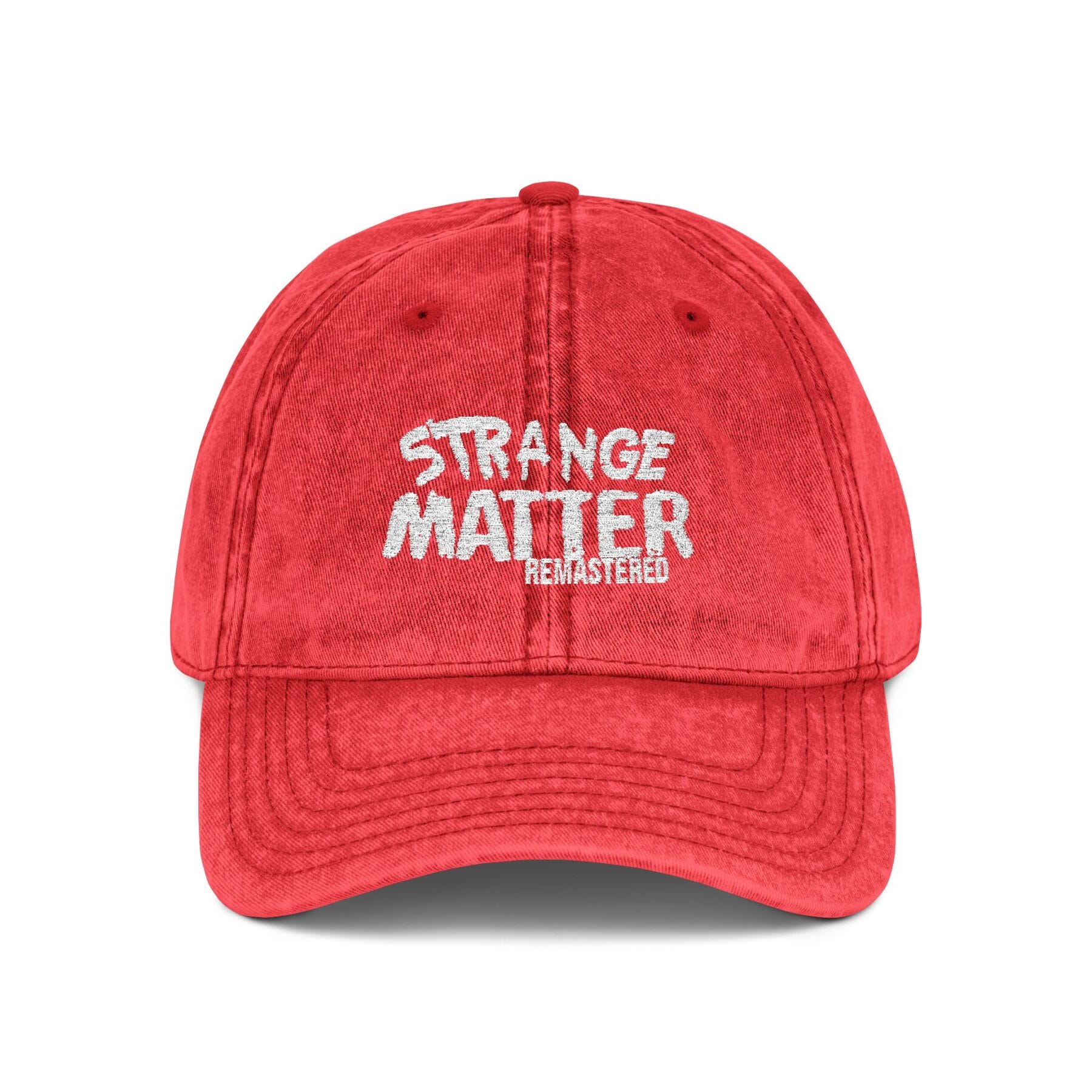Vintage Cap with Embroidered 'Strange Matter' Design, Trendy Hat for Casual Outings, Perfect for Festivals, Gift for Friends, Summer [...]