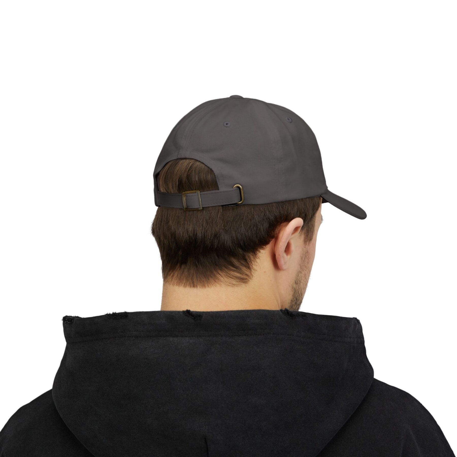 Strange Matter Cap - Trendy Black Cap for Stylish Dads, Gift for Father's Day, Casual Wear, Unique Design - Image 8