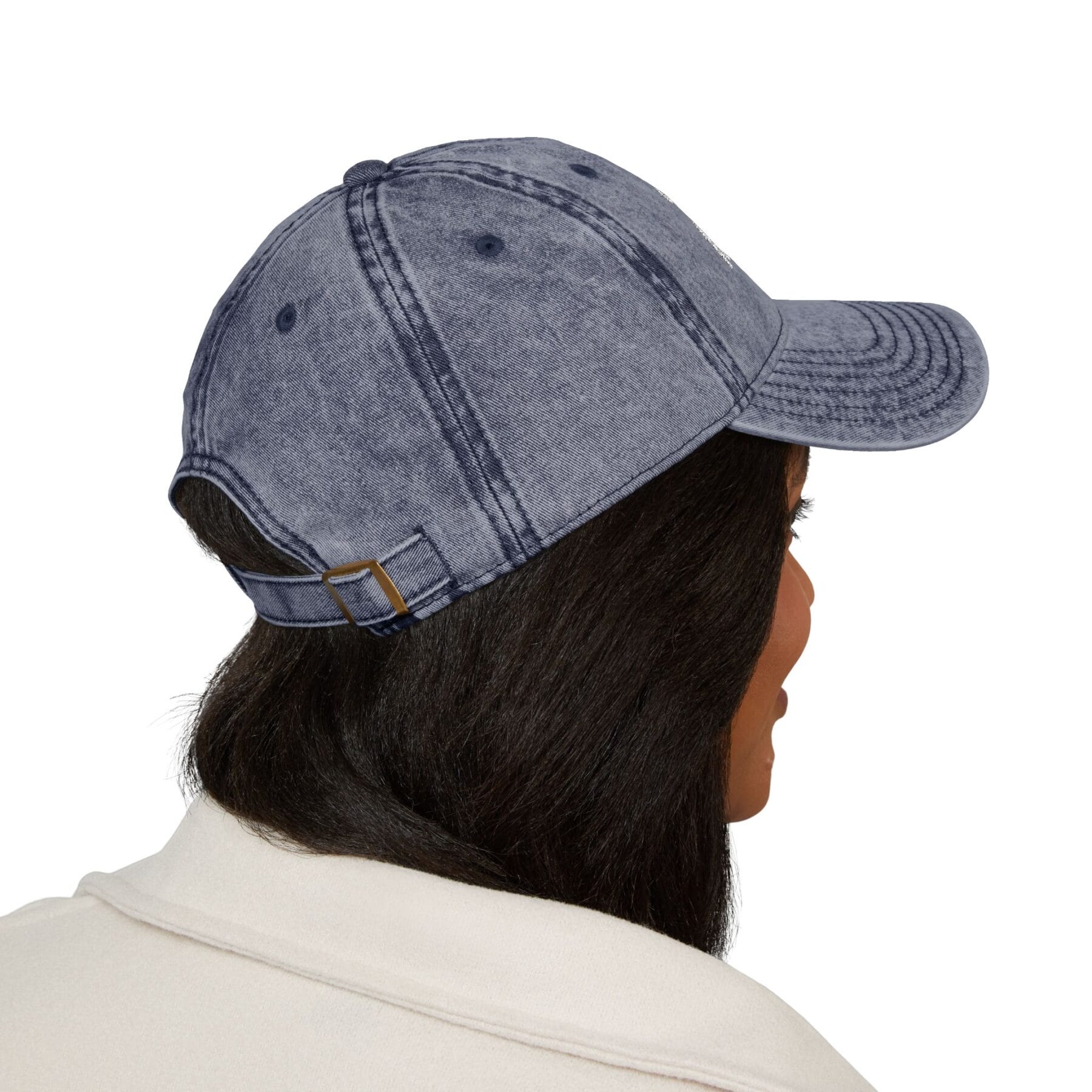 Vintage Cap with Embroidered 'Strange Matter' Design, Trendy Hat for Casual Outings, Perfect for Festivals, Gift for Friends, Summer [...] - Image 16