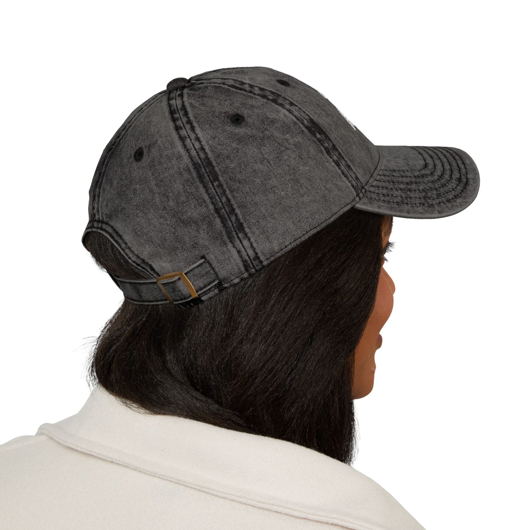Vintage Cap with Embroidered 'Strange Matter' Design, Trendy Hat for Casual Outings, Perfect for Festivals, Gift for Friends, Summer [...] - Image 12