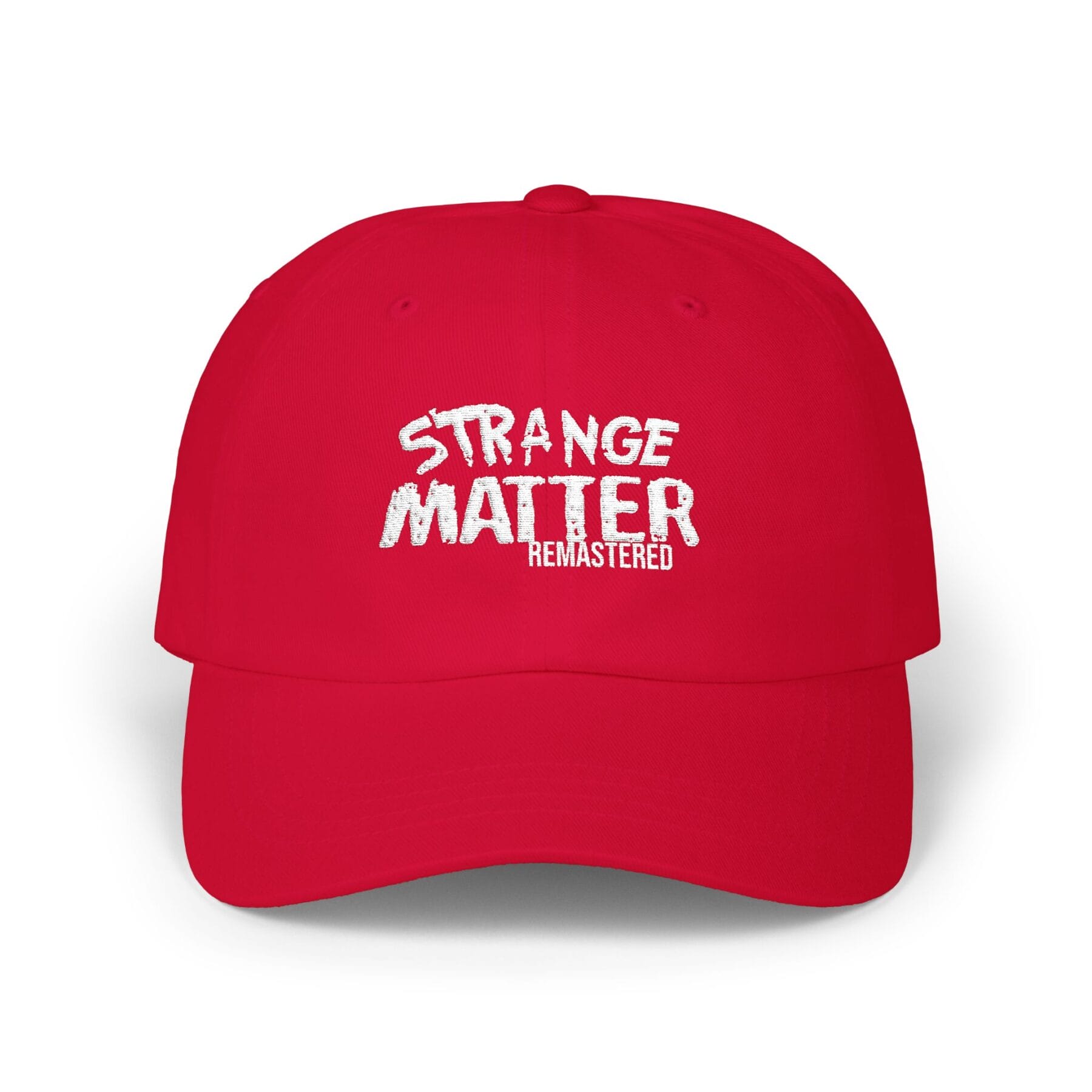 Strange Matter Cap - Trendy Black Cap for Stylish Dads, Gift for Father's Day, Casual Wear, Unique Design - Image 9
