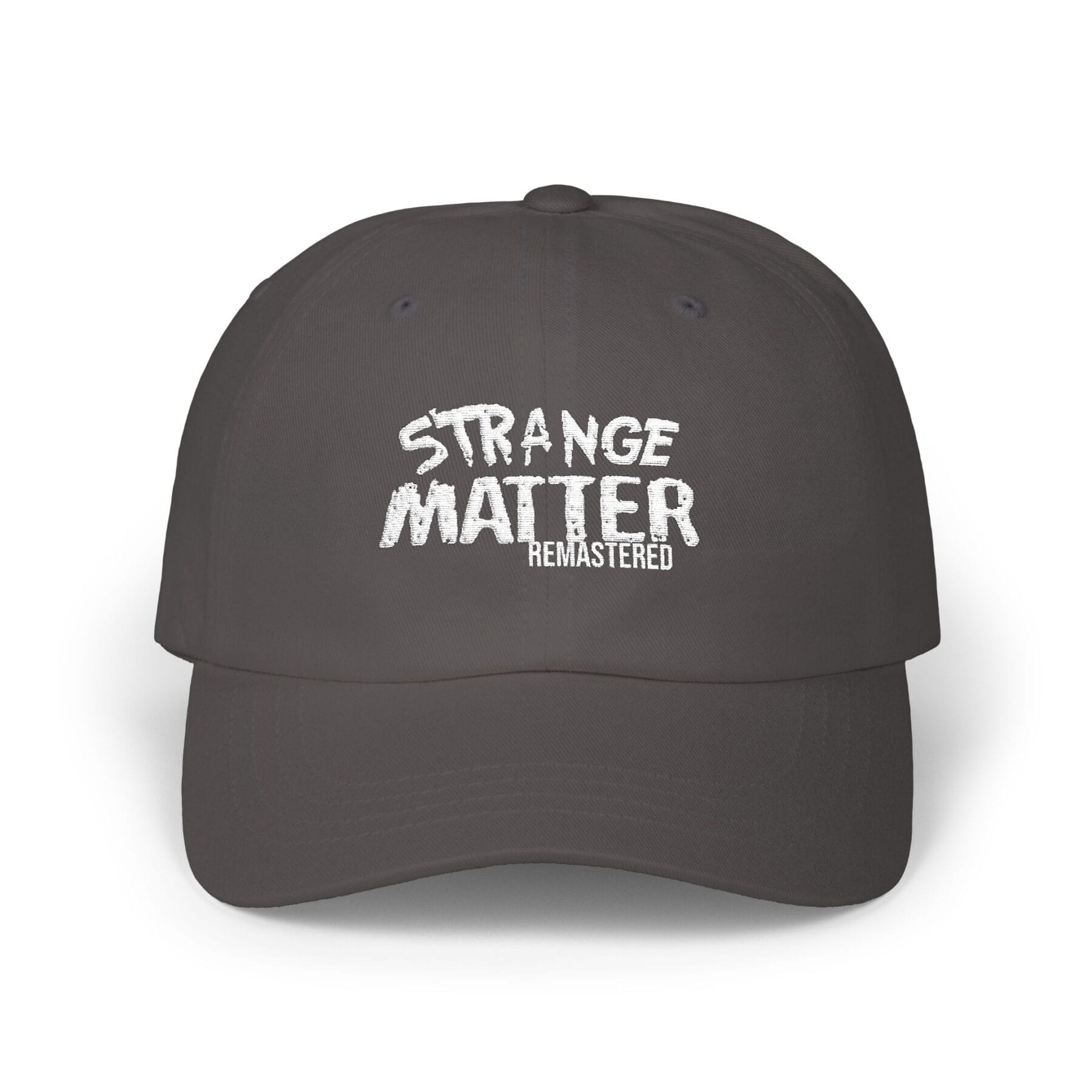 Strange Matter Cap - Trendy Black Cap for Stylish Dads, Gift for Father's Day, Casual Wear, Unique Design - Image 5
