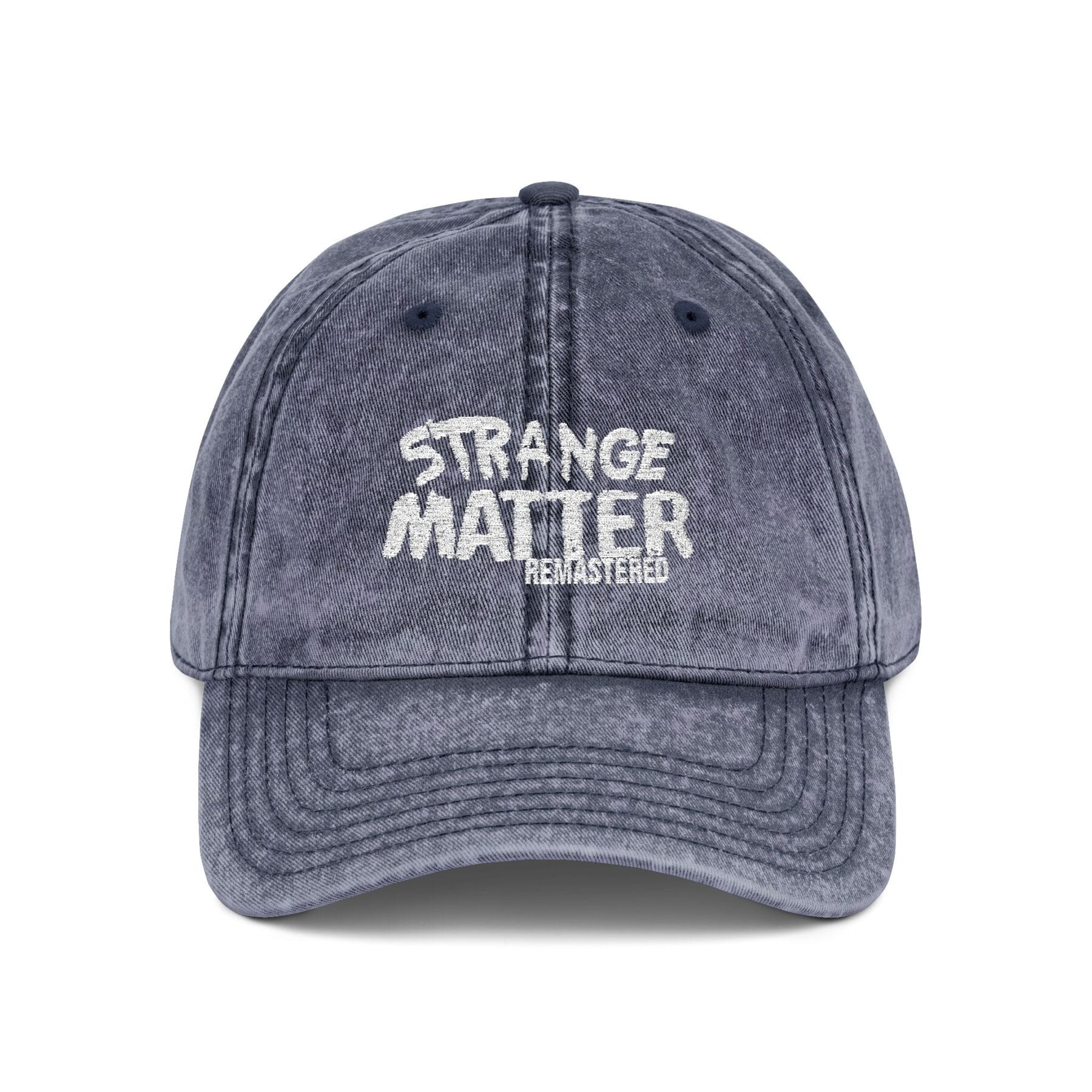 Vintage Cap with Embroidered 'Strange Matter' Design, Trendy Hat for Casual Outings, Perfect for Festivals, Gift for Friends, Summer [...] - Image 13